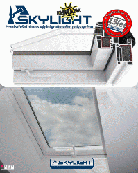 plastové střešní okno Sky-Light PREMIUM/KLIMATIK